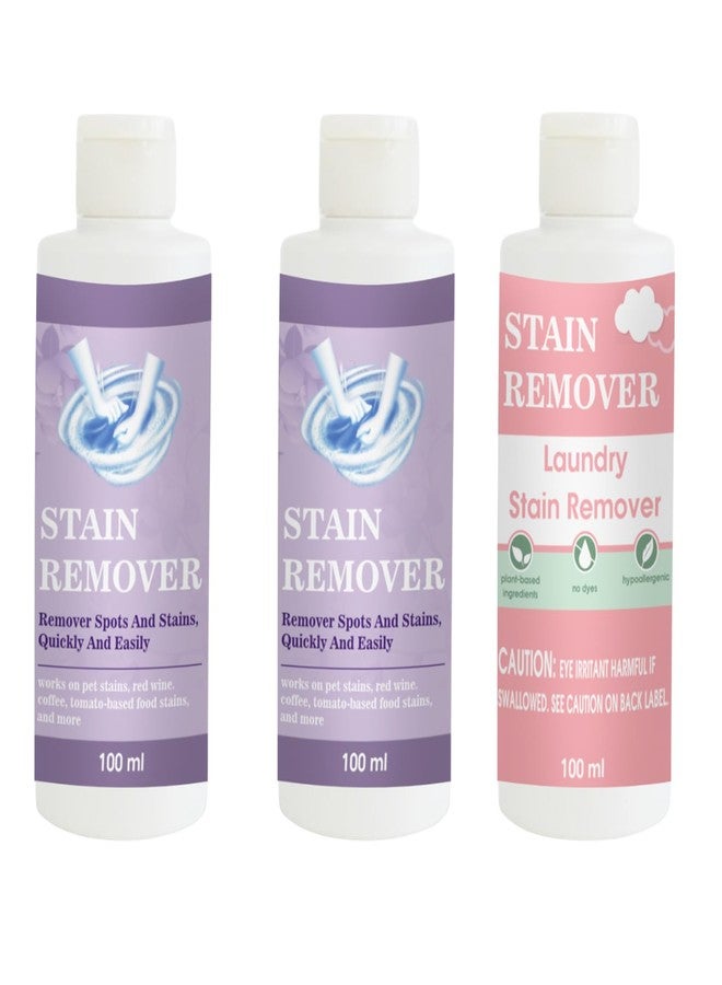 مجموعة مزيل البقع من توفوس، عبوة مزدوجة من مزيل البقع البنفسجي (عبوتان) والوردي | محلول تنظيف متعدد الأسطح للملابس والأقمشة والمفروشات (100 غرام لكل عبوة) - Image 1